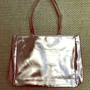 Philosophy Metallic Pink Shoulder Bag